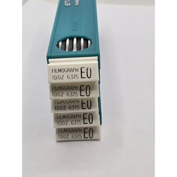 KOH-I-NOOR Technigraph 5611 Leadholder Clutch Italy W/ Turquoise Eagle Lead - Picture 6 of 6